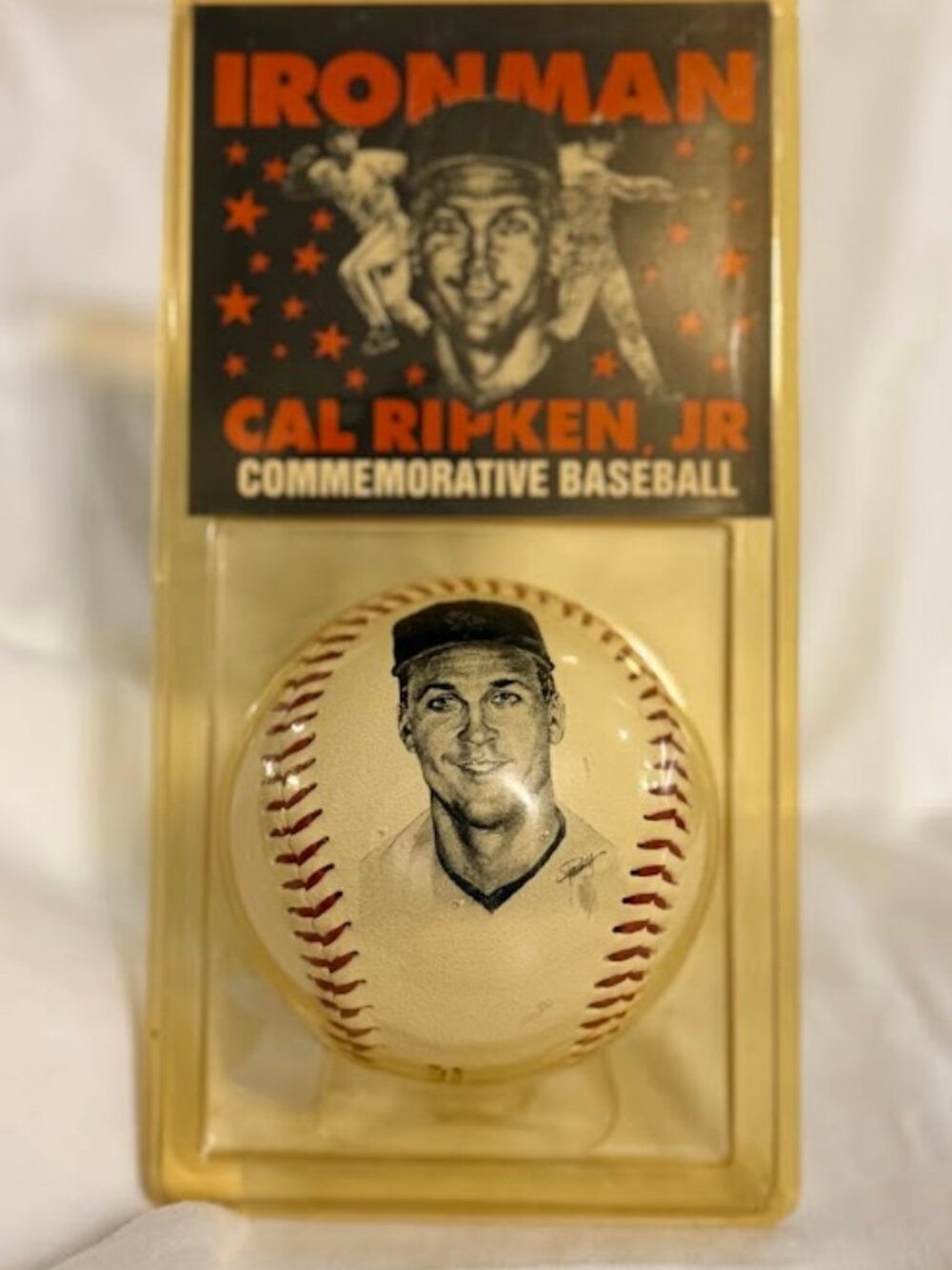 Cal Ripken Jr. Commemorative Signed Baseball Ironman W/COA #2131 Unopened New